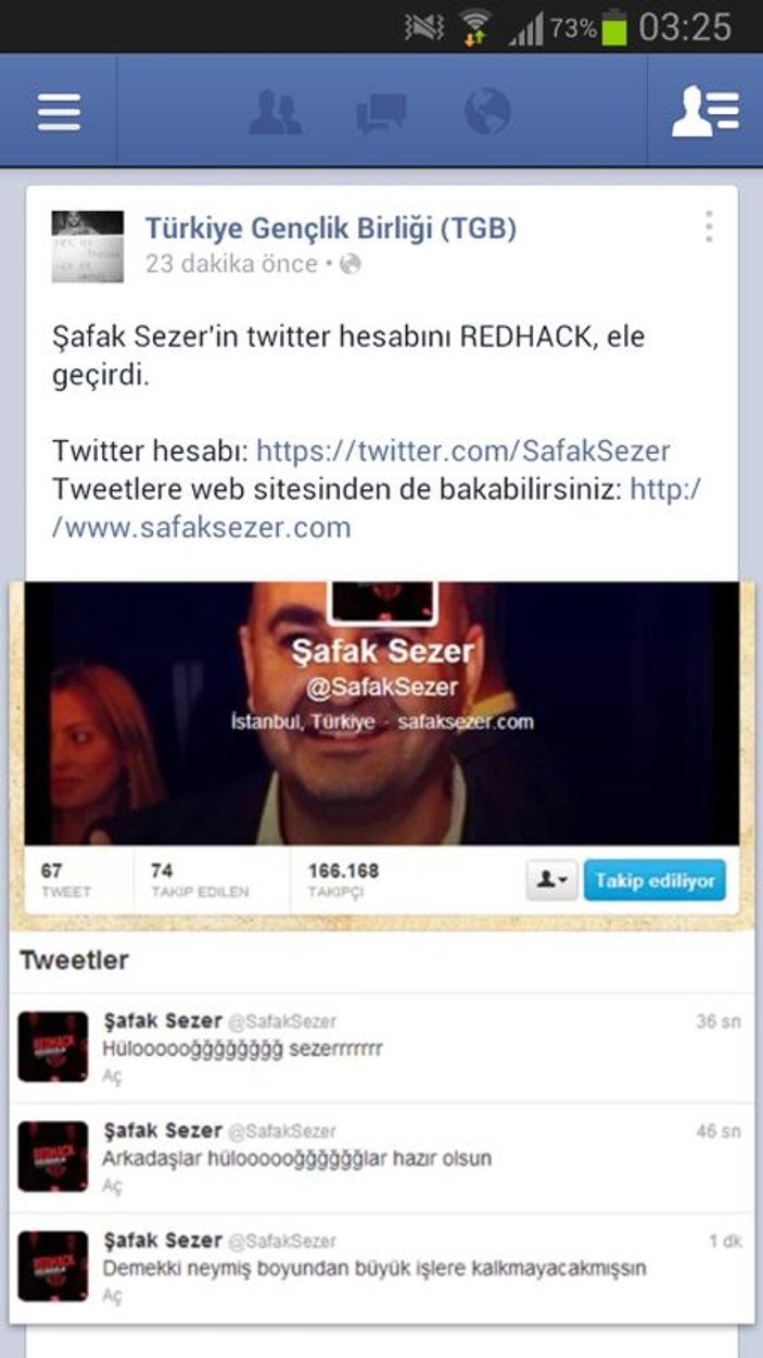 Şafak Sezer Redhack'e oyun oynadı