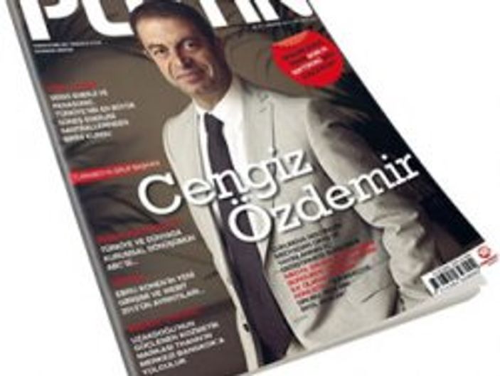 Cengiz Özdemir patronu olduğu dergiye kapak oldu