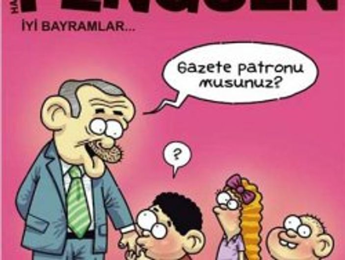 Penguen'den kızdıracak bayram kapağı