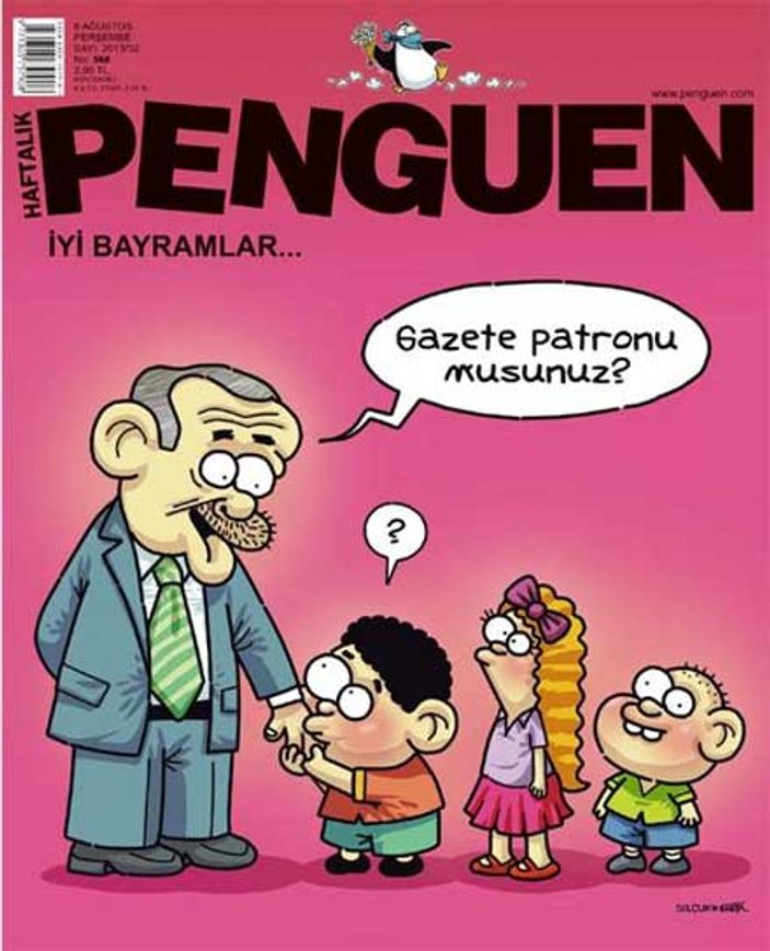 Penguen'den kızdıracak bayram kapağı