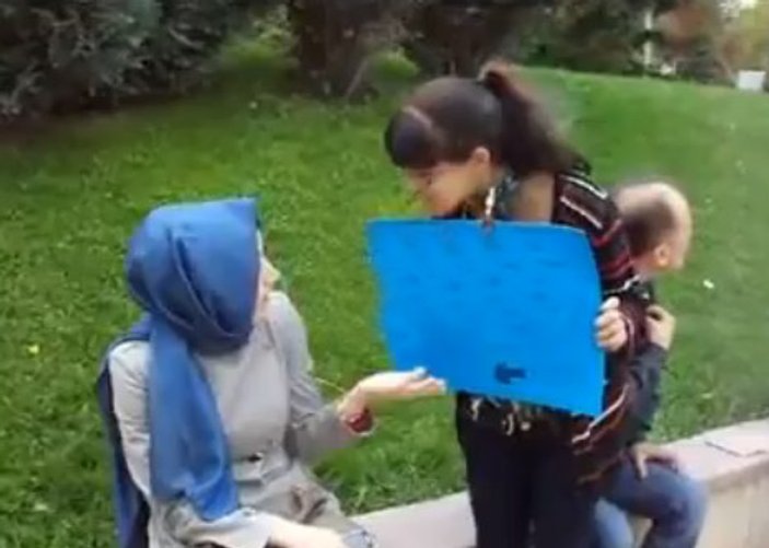 ODTÜ'de başörtülü kızlara taciz – Video