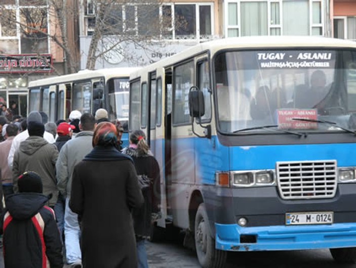 Minibüs denetiminde uyuşturucu skandalı