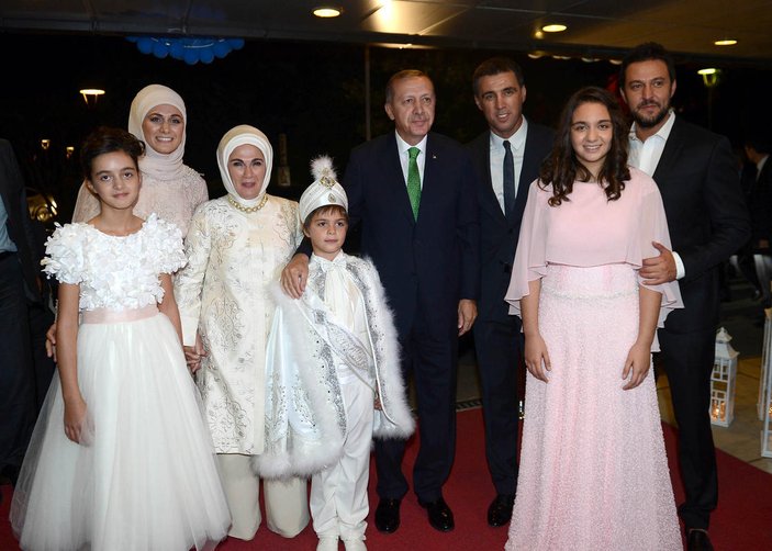 Başbakan Erdoğan Şükür'ün oğlunun sünnetine katıldı