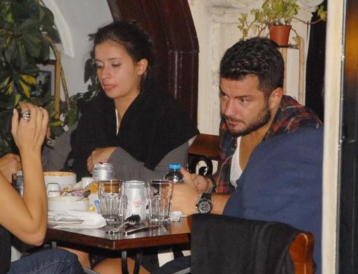 Buse Terim Volkan Bahçekapılı ile yemekte