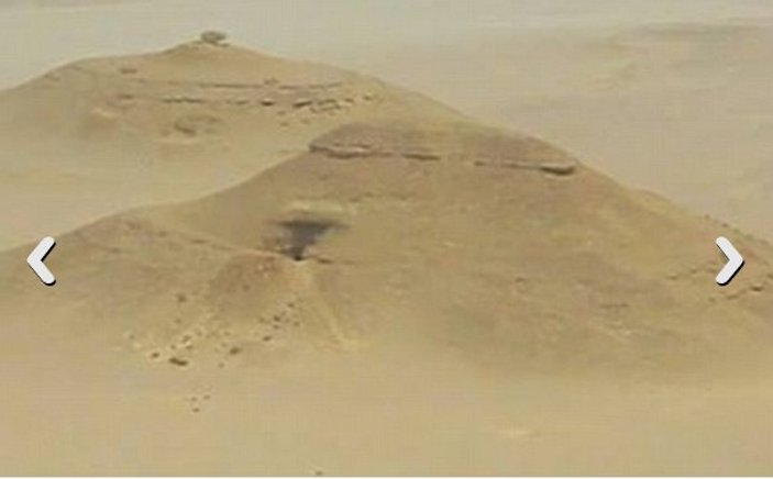 Kayıp piramitler ilk kez görüntülendi