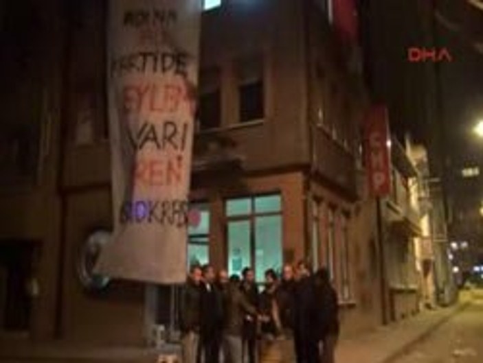 CHP'lilerden aday protestosu