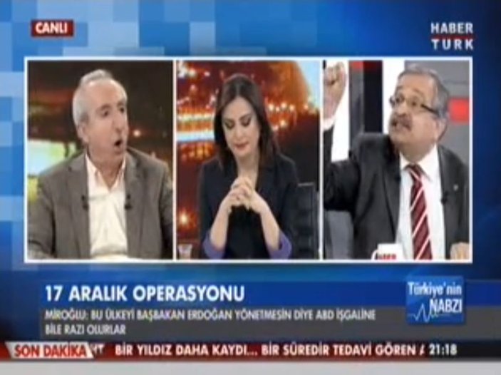 Canlı yayında Orhan Miroğlu Uluç Gürkan kavgası – izle