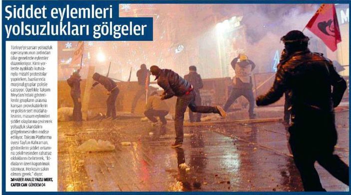 Zaman'dan Gezicilere çağrı: Eylemler yolsuzluğu gölgeler