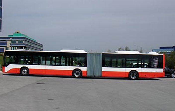 İzmir'e 100 adet körüklü otobüs geliyor