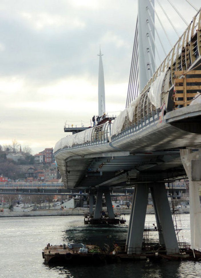İstanbul trafiğine nefes aldıracak köprüde son aşama