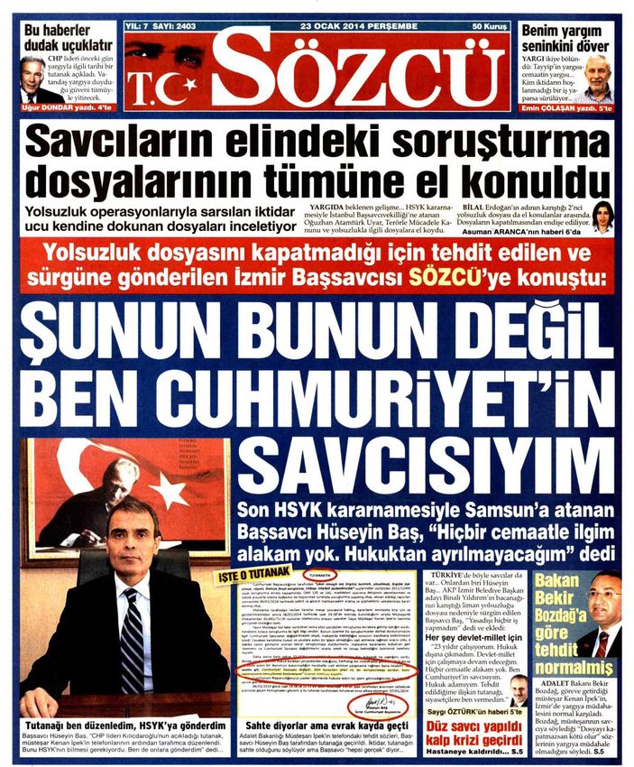Ulusalcı gazetede Cumhuriyet yazamayan müdür kovuldu