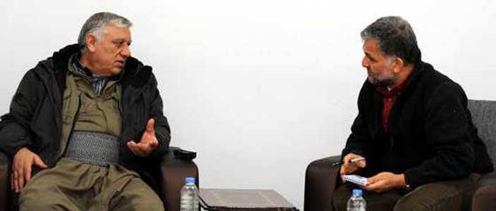 Ruşen Çakır Kandil'de Cemil Bayık'la röportaj yaptı