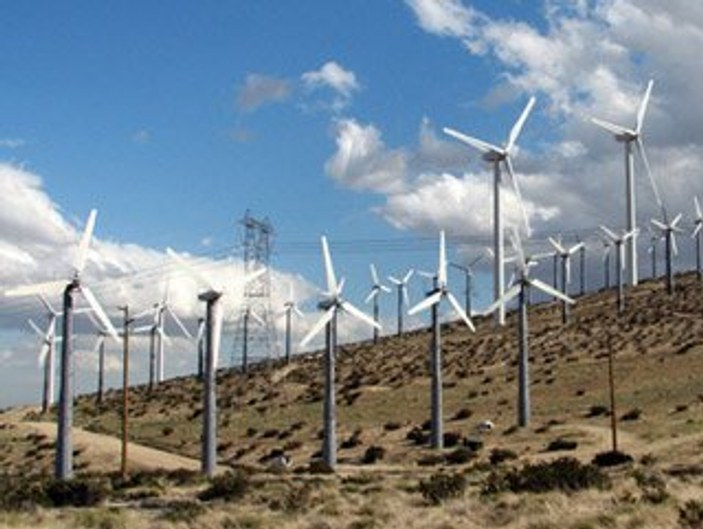 Çeşme'de rüzgar enerjisi santrali karşıtı eylem