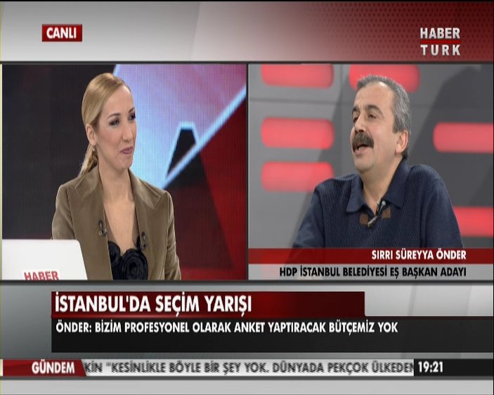 Sırrı Süreyya Önder seçim bütçelerini açıkladı