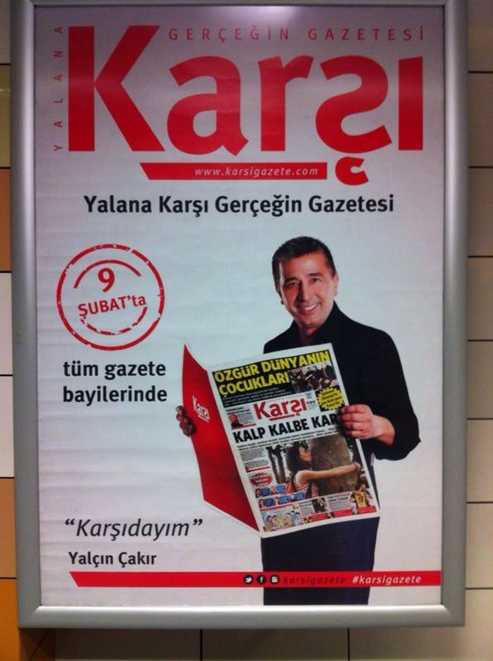Gezi-Cemaat gazetesi Karşı yayına başlıyor