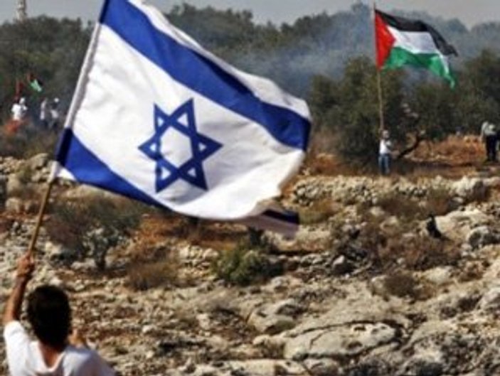 Filistin-İsrail barış müzakereleri protesto edildi