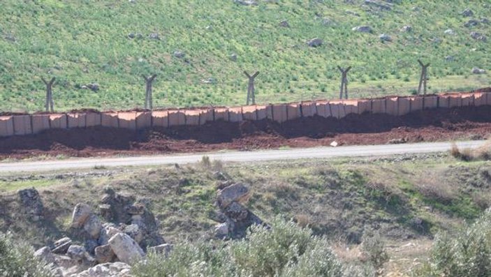 Suriye sınırına kurşun geçirmez duvar önlemi
