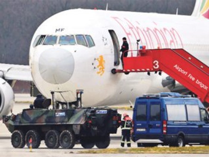 Etiyopyalı pilot iltica için uçağını kaçırdı