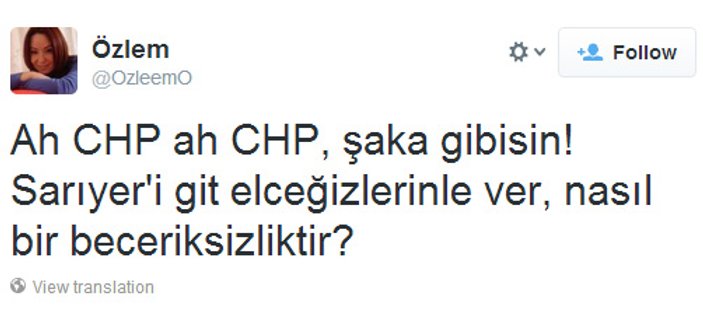 CHP'nin Sarıyer krizi geyik konusu oldu