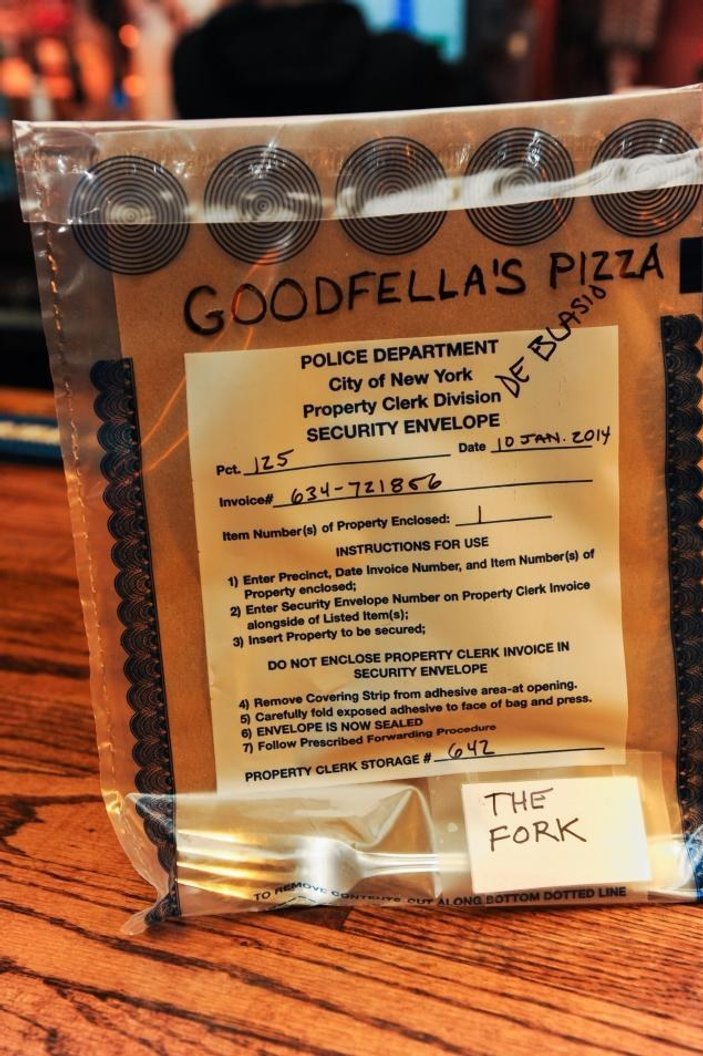New York belediye başkanının pizza yediği çatal satıldı