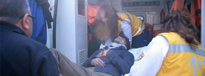 Ambulans şoförü Ali Akkuş kendi oğlunu kurtaramadı