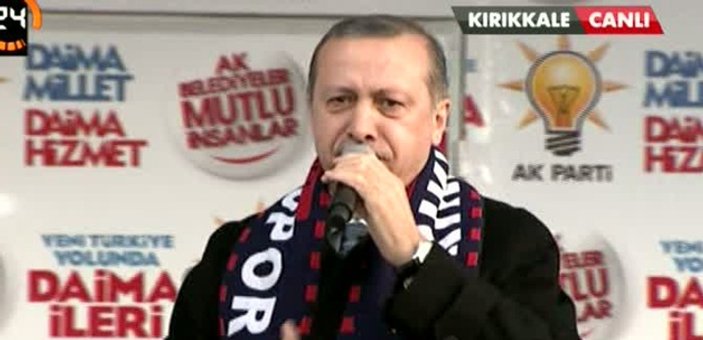Başbakan Erdoğan'ın Kırıkkale mitingi konuşması