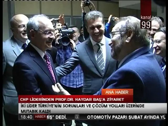 Kemal Kılıçdaroğlu Haydar Baş ile görüştü İZLE