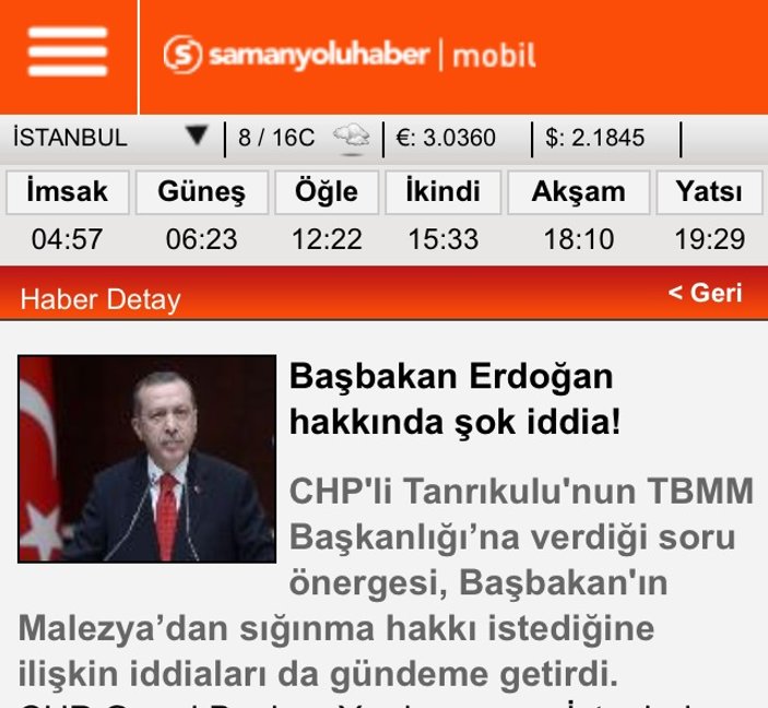 Başbakan Erdoğan'a çirkin iftira