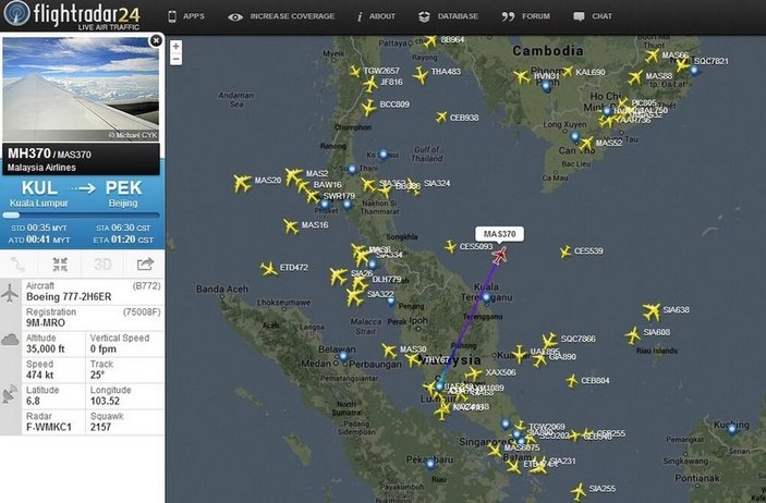227 yolculu Malezya uçağı denize çakıldı