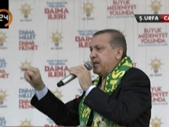 Başbakan Erdoğan'ın Şanlıurfa konuşması
