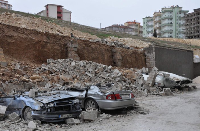 Gaziantep'te kuvvetli yağış su baskınına neden oldu