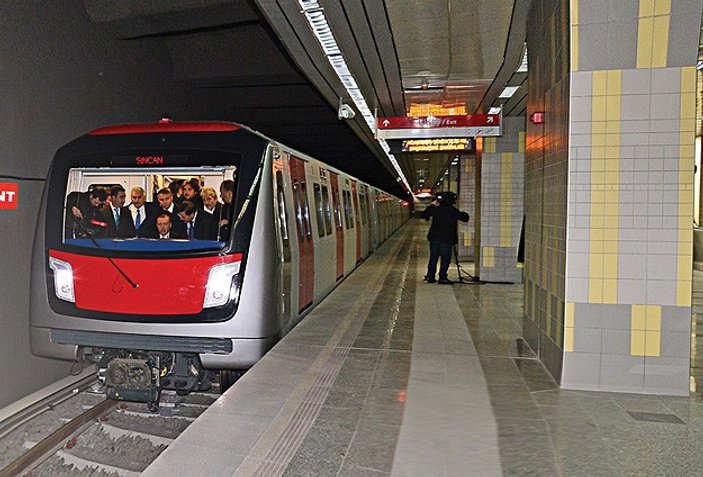 Ankara yeni metro hattına kavuşuyor