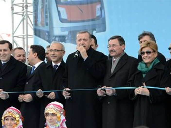 Kızılay-Çayyolu metrosu Başbakan'ın katılımıyla açıldı