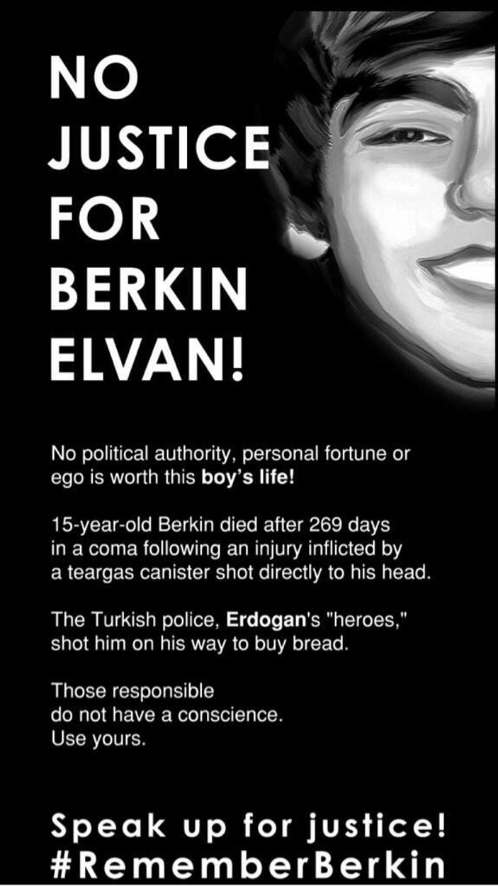 New York Times'tan Berkin Elvan ilanı