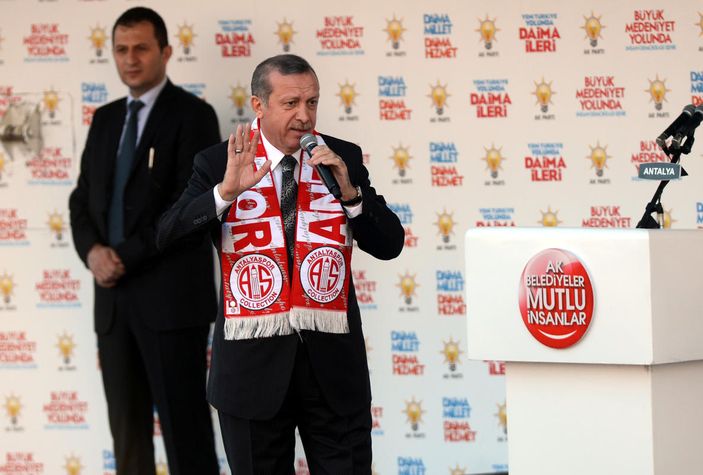 Başbakan Erdoğan'ın Antalya mitingi