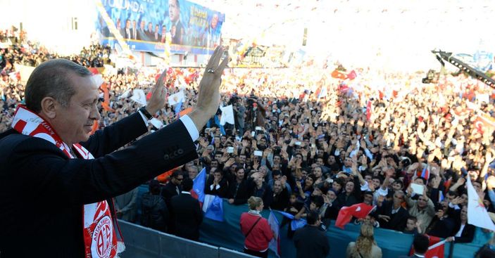 Başbakan Erdoğan'ın Antalya mitingi