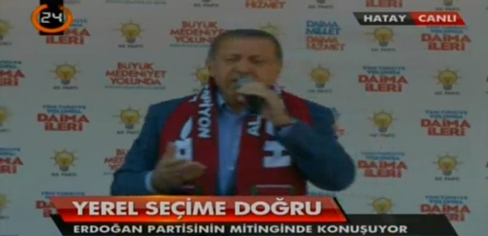Başbakan Erdoğan'ın Hatay mitingi konuşması İZLE