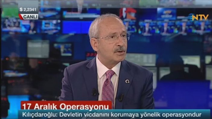 Kılıçdaroğlu: Operasyonu devletin vicdanı yaptı