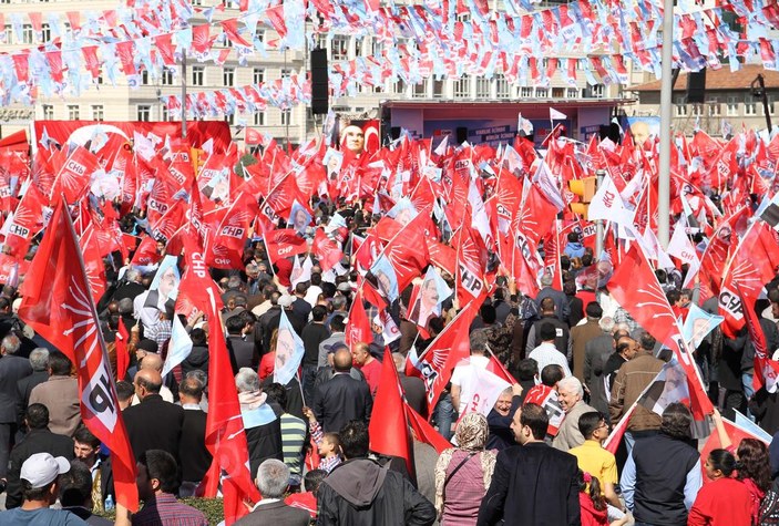 CHP'nin Kayseri mitingi
