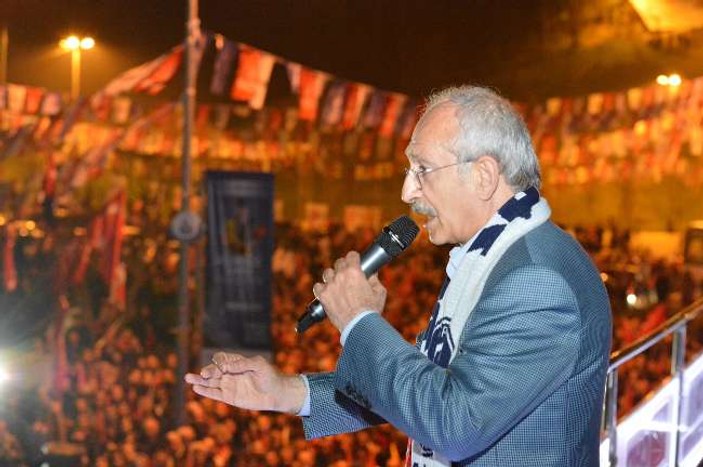 Mitingte konuşan Kılıçdaroğlu'ndan ulan gafı