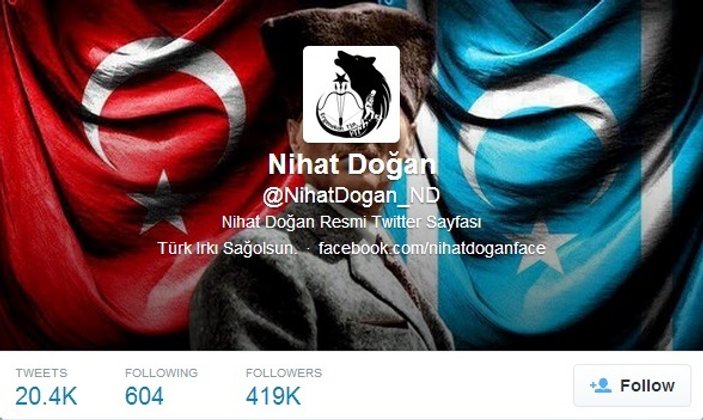 Nihat Doğan'ın Twitter hesabı hacklendi