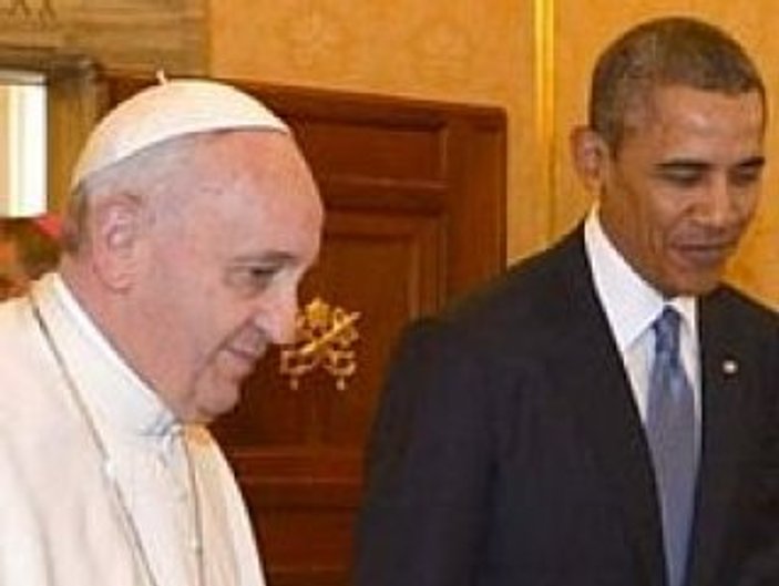 Obama ilk kez Papa Francis ile görüştü