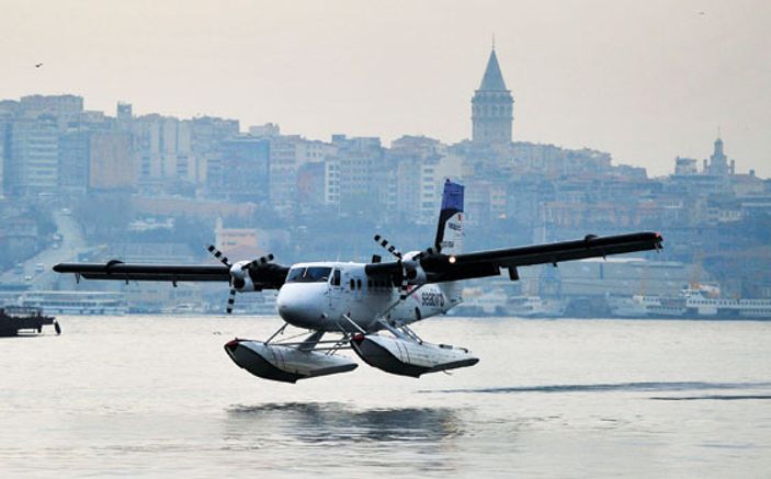 Bursa-İstanbul deniz uçağı bir yılda 18 bin yolcu taşıdı