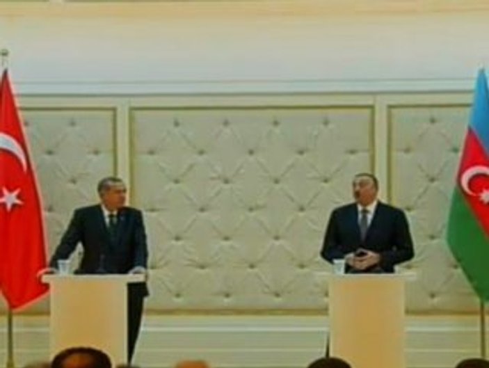 Erdoğan-Aliyev ortak basın toplantısı