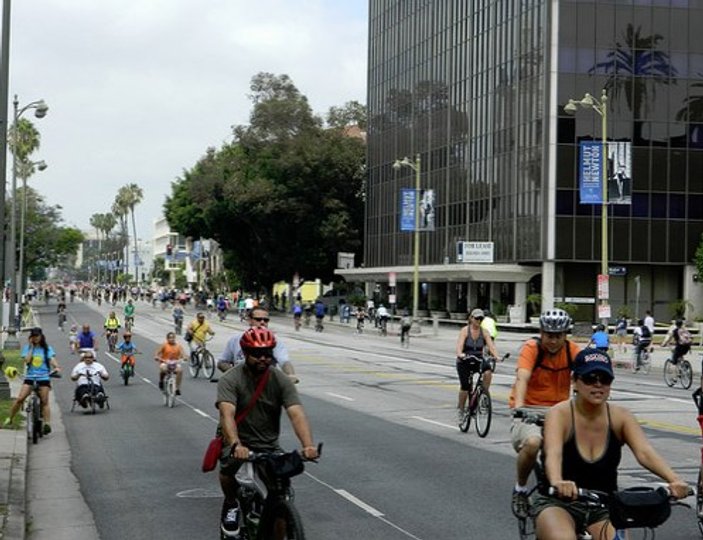 ABD'de bisiklet festivali