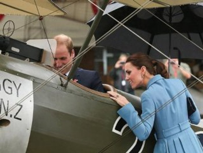 Kate Middleton'ın uçak merakı