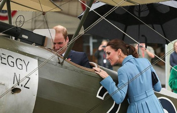 Kate Middleton'ın uçak merakı