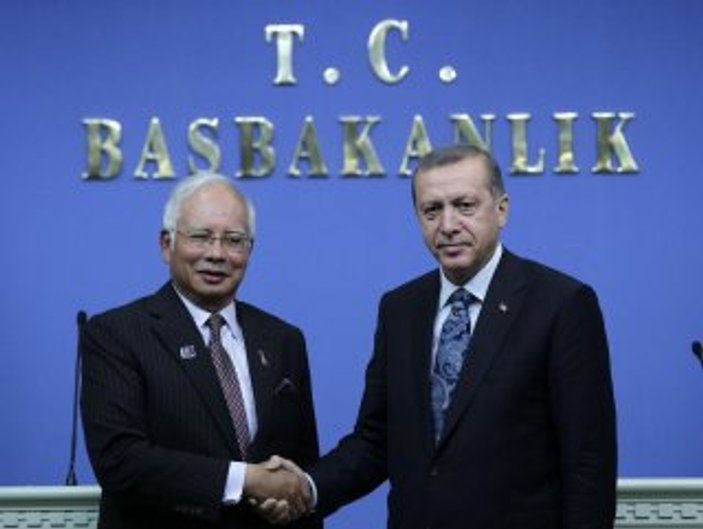 Başbakan ile Malezya Başkanı'nın ortak basın toplantısı