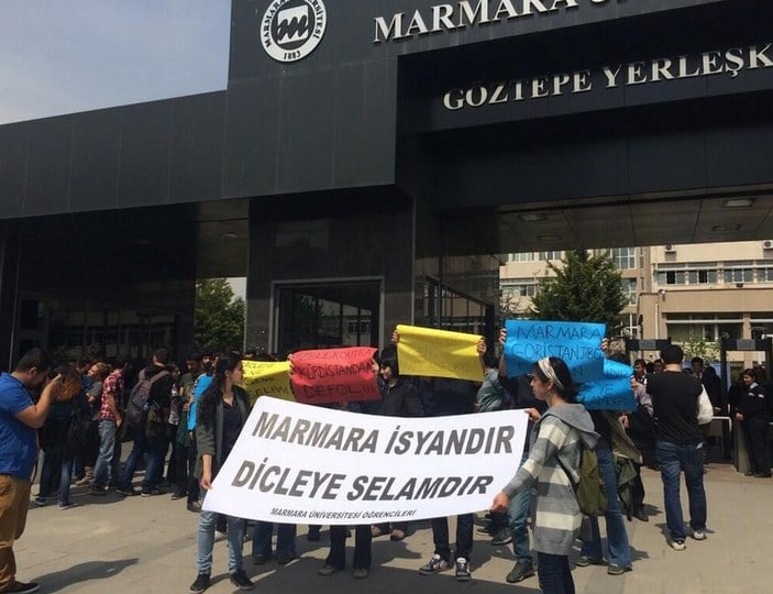 Marmara Üniversitesi'nde arbede: 2 yaralı