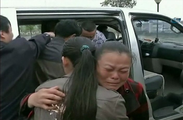 Çinli kadın önce hafızasına ardından ailesine kavuştu İZLE